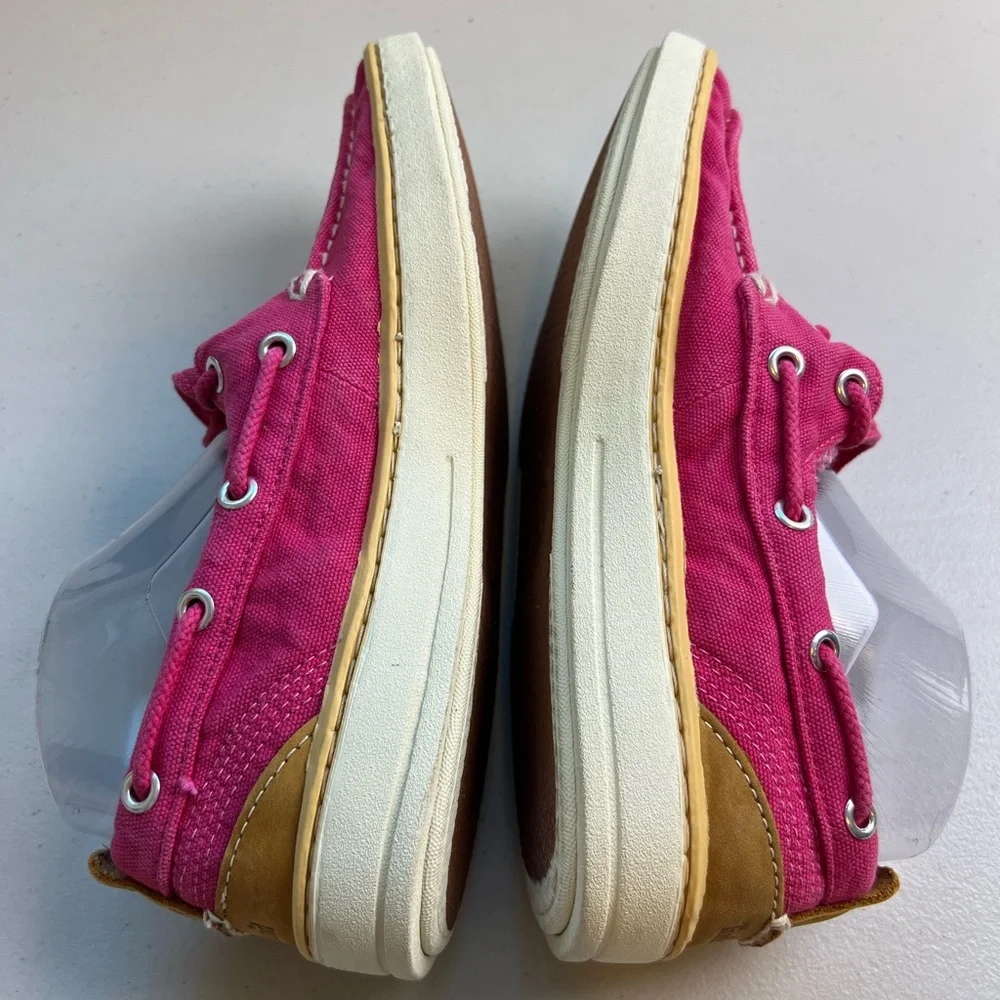 Timberland Women’s 9.5 Pink Boat Shoes - Picture 4 of 8
